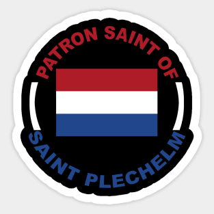 PATRON SAINT OF NETHERLANDS Sticker